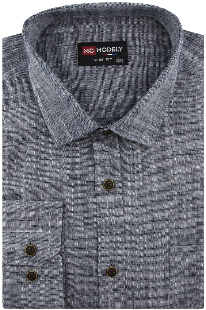 Lniana-Koszula-Męska-Codzienna-casual-gładka-grafitowa-z-długim-rękawem-w-kroju-SLIM-FIT-IMG_4777.JPG