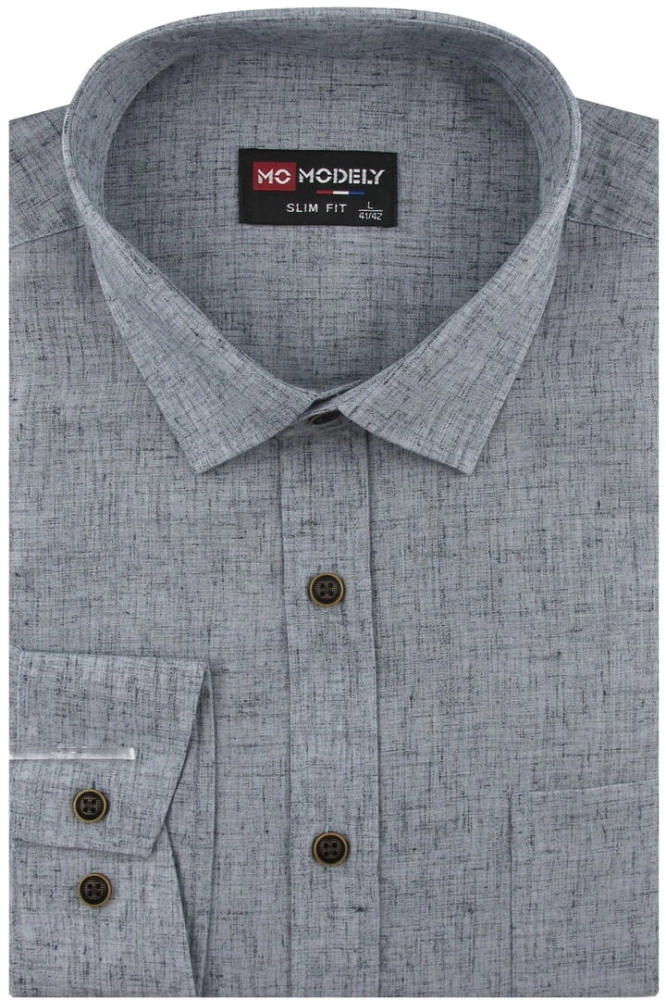 Lniana-Koszula-Męska-Codzienna-casual-grafitowa-z-długim-rękawem-w-kroju-SLIM-FIT-IMG_4897.JPG