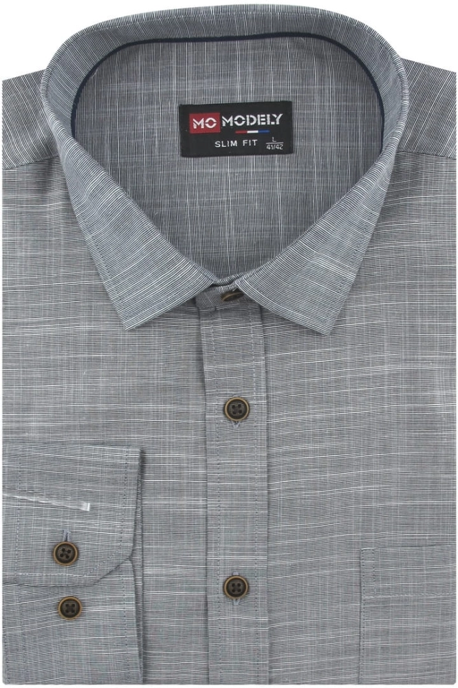 Lniana-Koszula-Męska-Codzienna-casual-grafitowa-z-długim-rękawem-w-kroju-SLIM-FIT-IMG_4930.JPG