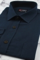 Lniana-Koszula-Męska-Codzienna-Casual-granatowa-z-długim-rękawem-w-kroju-SLIM-FIT-IMG_5150.JPG
