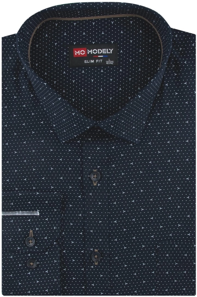Koszula-Męska-Elegancka-Wizytowa-do-garnituru-granatowa-we-wzorki-z-długim-rękawem-w-kroju-SLIM-FIT-IMG_5237.JPG