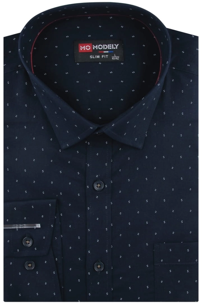 Koszula-Męska-Elegancka-Wizytowa-do-garnituru-granatowa-we-wzorki-z-długim-rękawem-w-kroju-SLIM-FIT-IMG_5277.JPG