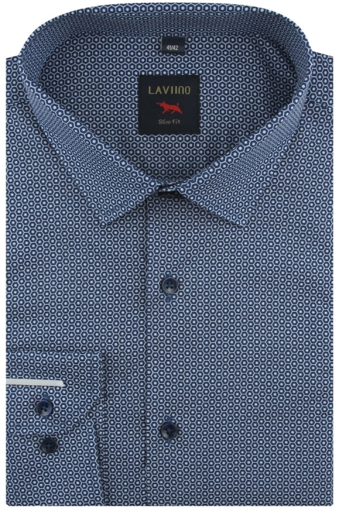 Koszula-Męska-Elegancka-Wizytowa-do-garnituru-granatowa-we-wzorki-z-długim-rękawem-w-kroju-SLIM-FIT-IMG_5394.JPG