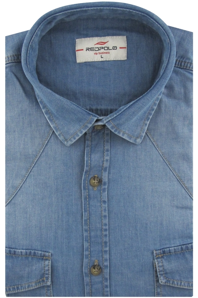 Koszula-Męska-Jeansowa-Dżinsowa-Casual-gładka-niebieska-z-długim-rękawem-w-kroju-SLIM-FIT-IMG_6042.JPG