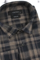 Flanelowa-Koszula-Męska-Codzienna-Casual-beżowa-w-kratę-z-długim-rękawem-w-kroju-REGULAR-IMG_6080.JPG
