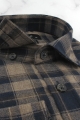 Flanelowa-Koszula-Męska-Codzienna-Casual-beżowa-w-kratę-z-długim-rękawem-w-kroju-REGULAR-IMG_6083.JPG