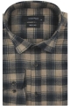 Flanelowa-Koszula-Męska-Codzienna-Casual-beżowa-w-kratę-z-długim-rękawem-w-kroju-REGULAR-IMG_6135.JPG