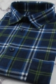 Flanelowa-Koszula-Męska-Codzienna-Casual-granatowa-w-kratę-z-długim-rekawem-w-kroju-REGULAR-IMG_1651.JPG