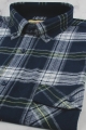 Flanelowa-Koszula-Męska-Codzienna-Casual-granatowa-w-kratę-z-długim-rękawem-w-kroju-REGULAR-IMG_6990.JPG