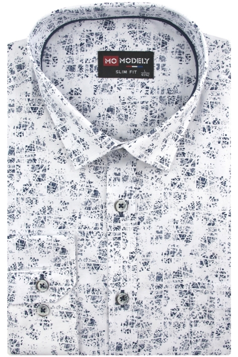 Koszula-Męska-Elegancka-Wizytowa-do-garnituru-biała-we-wzorki-długim-rękawem-w-kroju-SLIM-FIT-IMG_7635.JPG