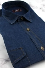 Koszula-Męska-Jeansowa-gładka-granatowa-z-długim-rękawem-w-kroju-SLIM-FIT-IMG_9614.JPG