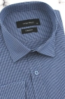 Koszula-Męska-Elegancka-Wizytowa-do-garnituru-granatowa-w-drobną-kratkę-długim-rękawem-w-kroju-SLIM-FIT-IMG_7996.JPG