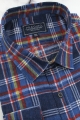 Flanelowa-Koszula-Męska-Codzienna-Casual-granatowa-w-kratkę-długim-rękawem-w-kroju-REGULAR-IMG_0119.JPG