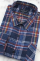 Flanelowa-Koszula-Męska-Codzienna-Casual-granatowa-w-kratkę-długim-rękawem-w-kroju-REGULAR-IMG_0123.JPG