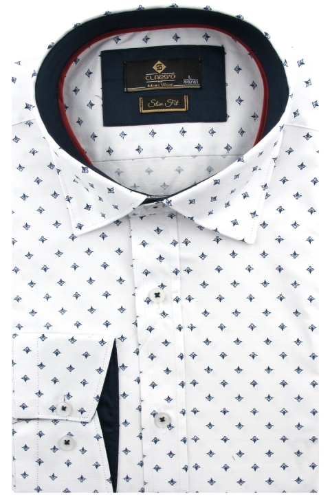 Koszula-Męska-Elegancka-Wizytowa-do-garnituru-biała-we-wzorki-z-długim-rękawem-w-kroju-SLIM-FIT-IMG_8286.JPG