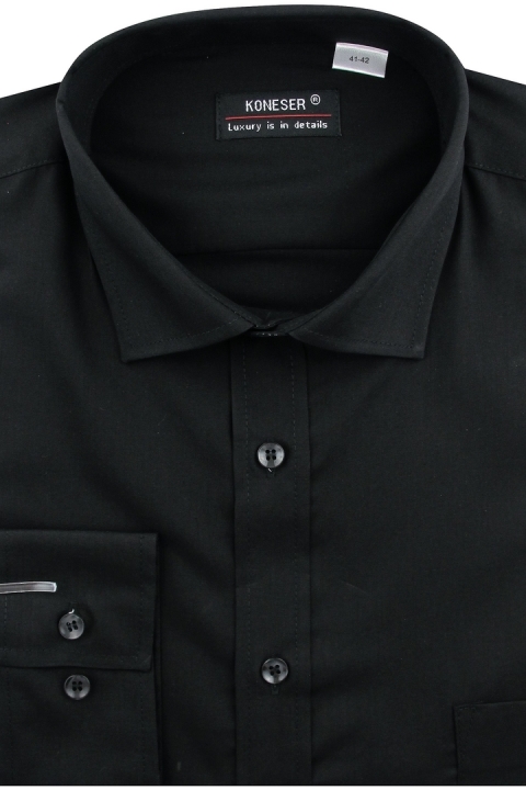 Koszula-Męska-Elegancka-Wizytowa-do-garnituru-gładka-czarna-z-długim-rękawem-w-kroju-REGULAR-IMG_8543.JPG