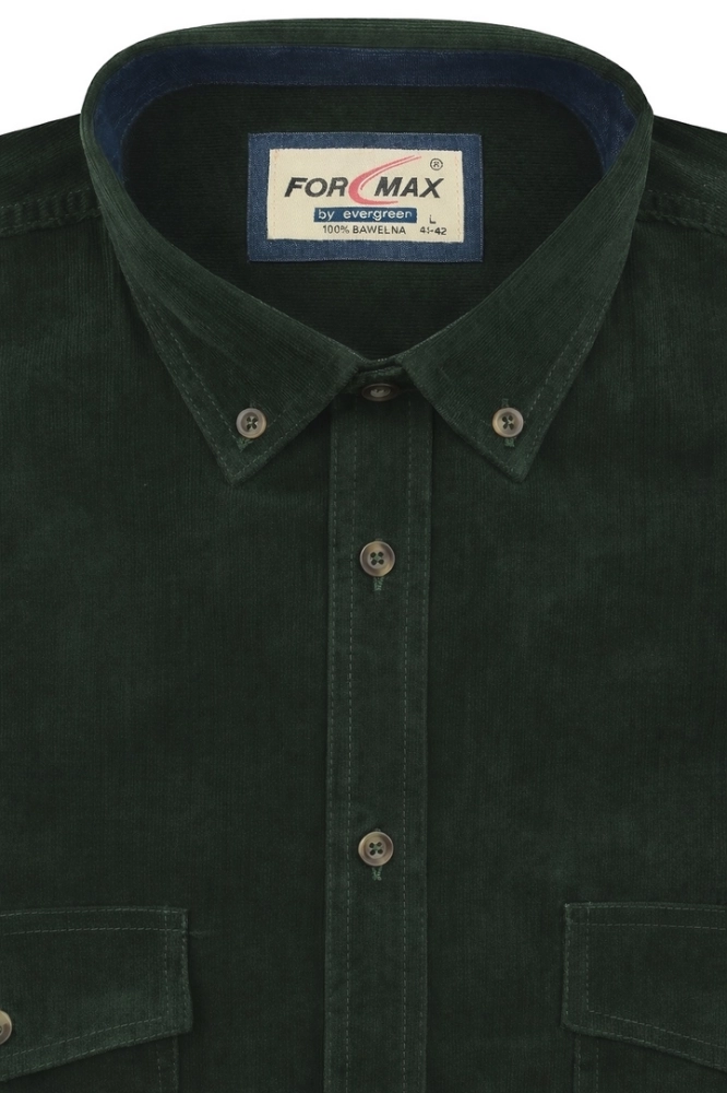 Sztruksowa-Koszula-Męska-Codzienna-Casual-gładka-zielona-z-długim-rękawem-w-kroju-Regular-1.jpg