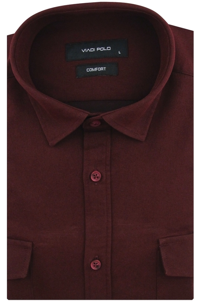 Koszula-Męska-Codzienna-Casual-gładka-bordowa-długim-rękawem-w-kroju-SLIM-FIT-IMG_9158.JPG