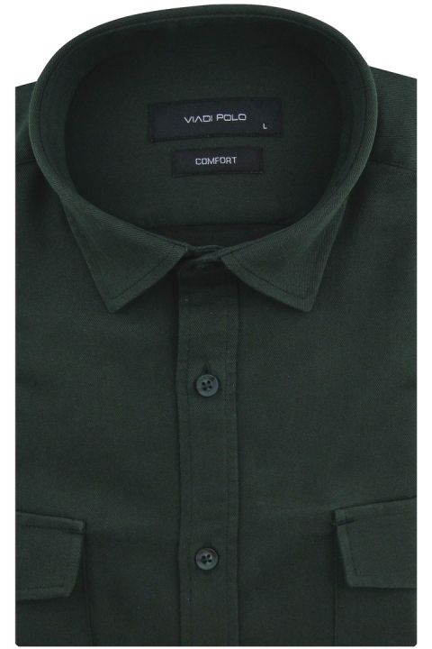 Koszula-Męska-Codzienna-Casual-gładka-zielona-długim-rękawem-w-kroju-SLIM-FIT-IMG_9175.JPG