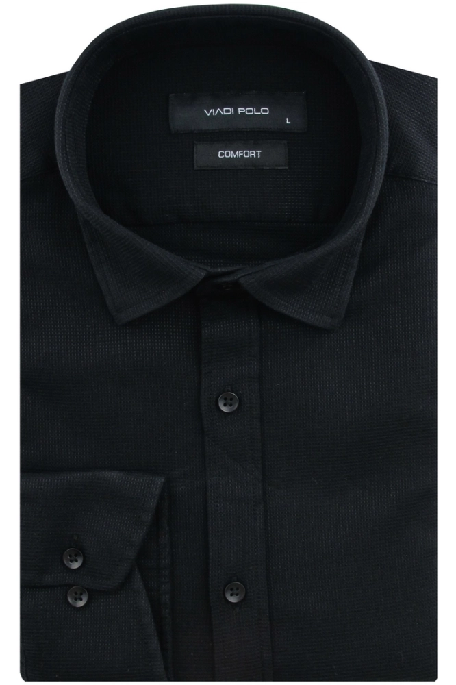 Koszula-Męska-Codzienna-Casual-gładka-czarna-długim-rękawem-w-kroju-SLIM-FIT-IMG_9193.JPG