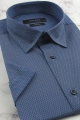 Koszula-Męska-Elegancka-Wizytowa-do-garnituru-granatowa-we-wzorki-krótkim-rękawem-w-kroju-SLIM-FIT-IMG_9479.JPG