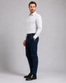 Koszula Męska Elegancka Biała w Kropki Duże rozmiary Laviino