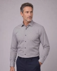 Koszula Męska Elegancka Beżowa we wzorki Regular Viadi Polo