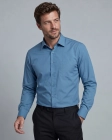 Koszula Męska Elegancka Gładka Granatowa Regular Formax