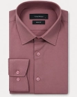 Koszula Męska Elegancka Gładka Różowa Indyjski Róż Slim Fit Viadi Polo
