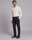 Koszula Męska Elegancka Gładka Ekri Ecru Slim Fit Viadi Polo