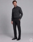 Koszula Męska Elegancka Czarna we Wzorki Regular Viadi Polo