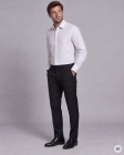 Koszula Męska Elegancka Biała we Wzorki Regular Viadi Polo