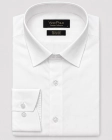 Koszula Męska Elegancka Gładka Biała Regular Viadi Polo