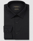 Koszula Męska Elegancka Gładka Czarna Regular Viadi Polo